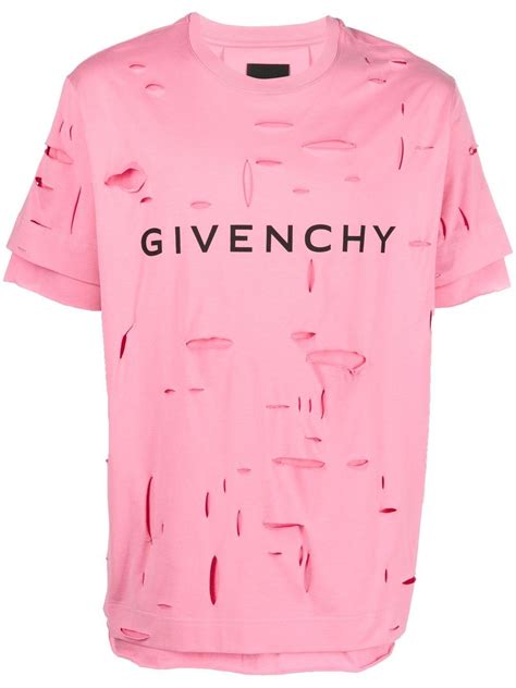 givenchy paris t shirt ripped|givenchy t shirt price in south africa.